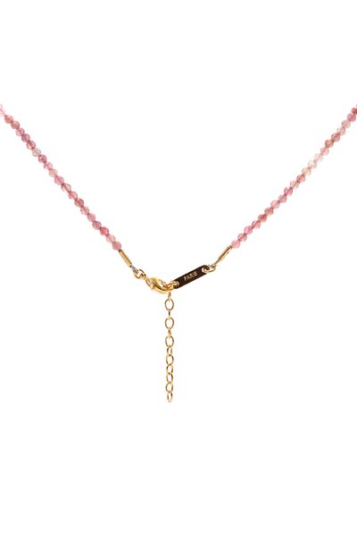 Колье HANKA_IN розового цвета по цене 16550 руб., арт. J0Y-CH-T0UR0-BIN-0.5M, фото 4 Колье HANKA_IN, арт. J0Y-CH-T0UR0-BIN-0.5M, фото 4