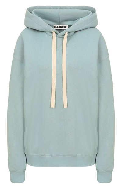 Женский хлопковое худи JIL SANDER, арт. J40GU0121/J20039
