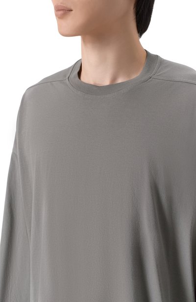Хлопковый лонгслив RICK OWENS, арт. RU01F2276/JA, фото 5