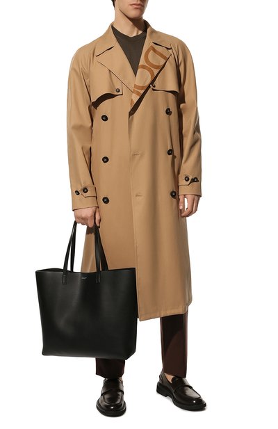 Кожаная сумка-шопер bold SAINT LAURENT, арт. 683655/CSU0N, фото 3