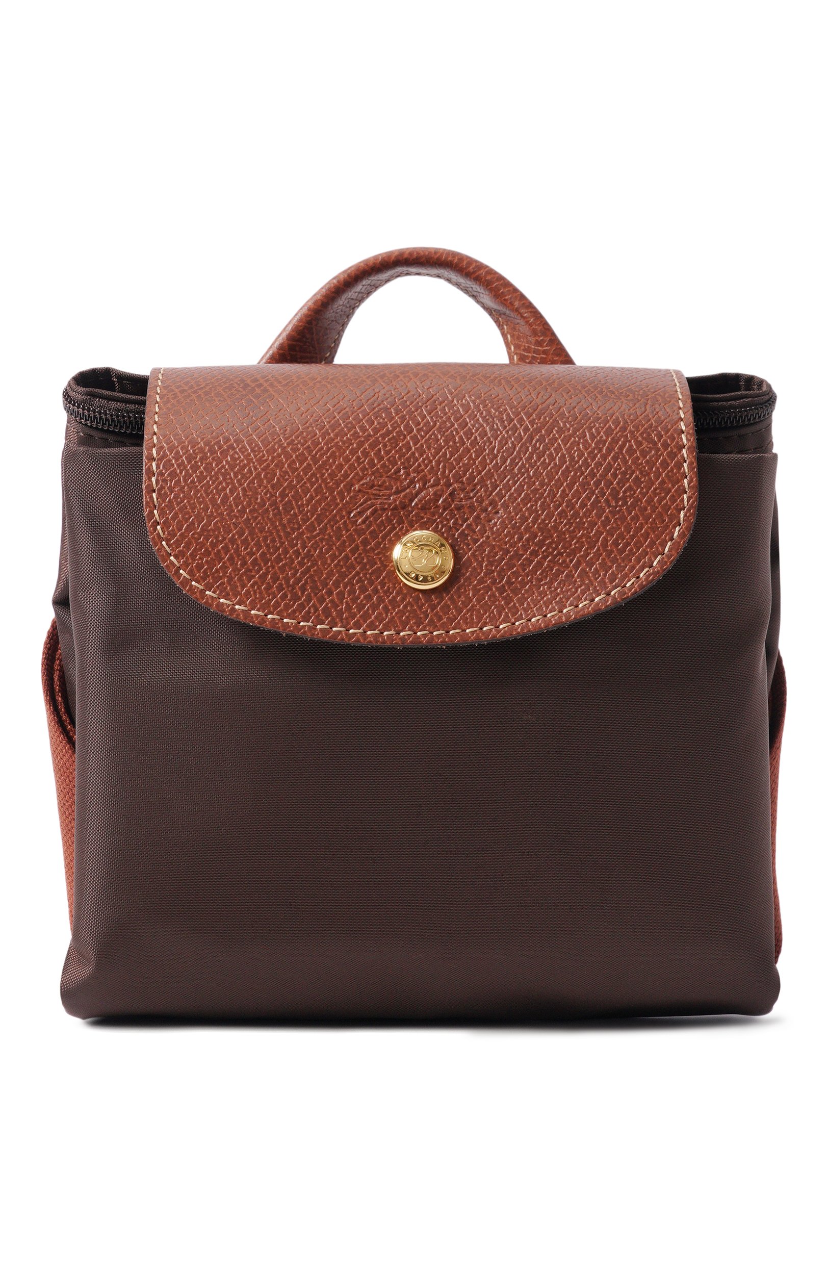 Рюкзак le pliage original medium LONGCHAMP коричневого цвета по цене 25150 руб., арт. 10284089/089, фото 7 Рюкзак le pliage original medium LONGCHAMP, арт. 10284089/089, фото 7