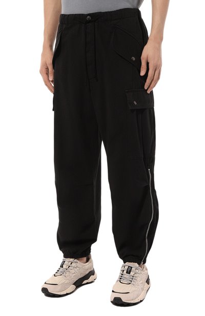 Хлопковые джоггеры DRIES VAN NOTEN, арт. 020959-8336, фото 3