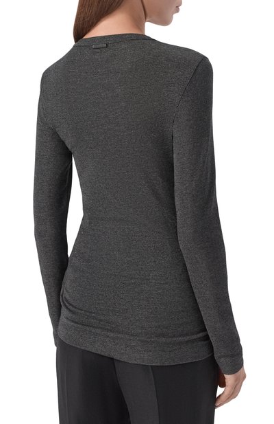 Шерстяной пуловер BRUNELLO CUCINELLI серого цвета по цене 92400 руб., арт. MPA98B1V00, фото 4 Шерстяной пуловер BRUNELLO CUCINELLI, арт. MPA98B1V00, фото 4