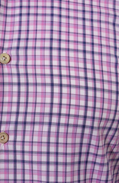 Хлопковая рубашка KITON, арт. UCIH08879, фото 5