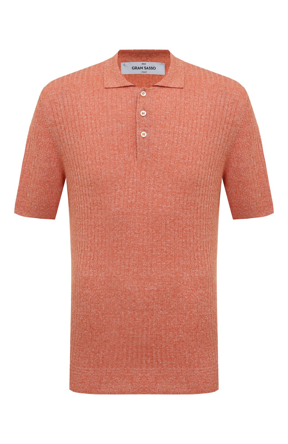 Поло изо льна и хлопка GRAN SASSO, арт. 57118/18641, фото 1