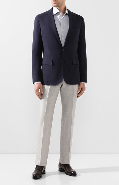 Пиджак из шелка и льна RALPH LAUREN, арт. 798794546, фото 2
