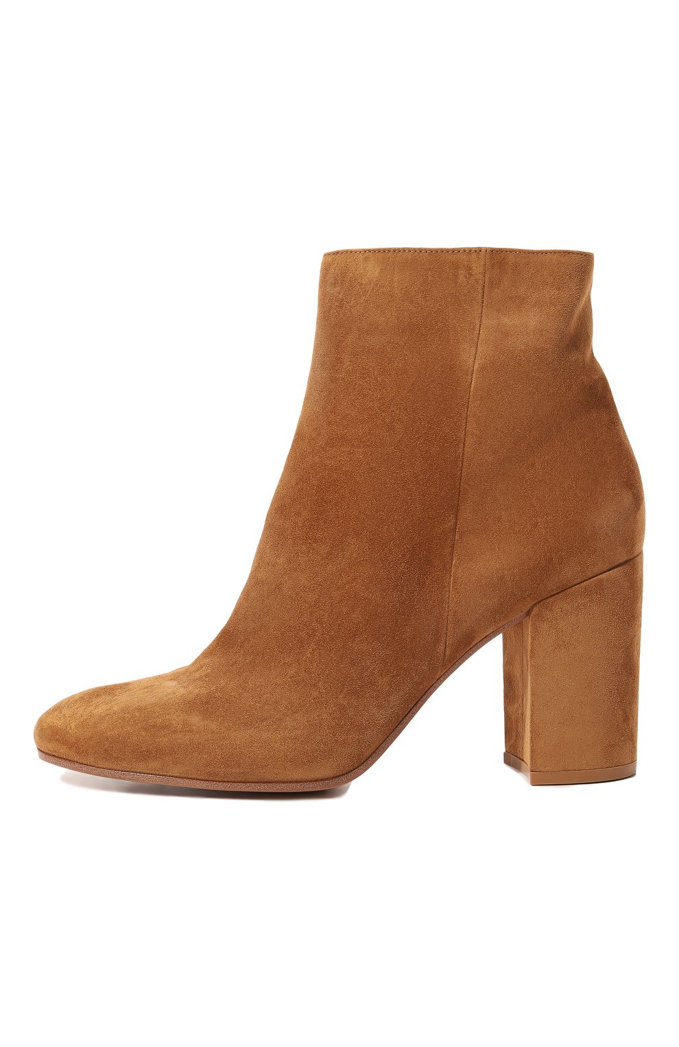 Замшевые ботильоны rolling 85 GIANVITO ROSSI коричневого цвета по цене 99700 руб., арт. G70636.85RIC.CASALM0, фото 4 Замшевые ботильоны rolling 85 GIANVITO ROSSI, арт. G70636.85RIC.CASALM0, фото 4