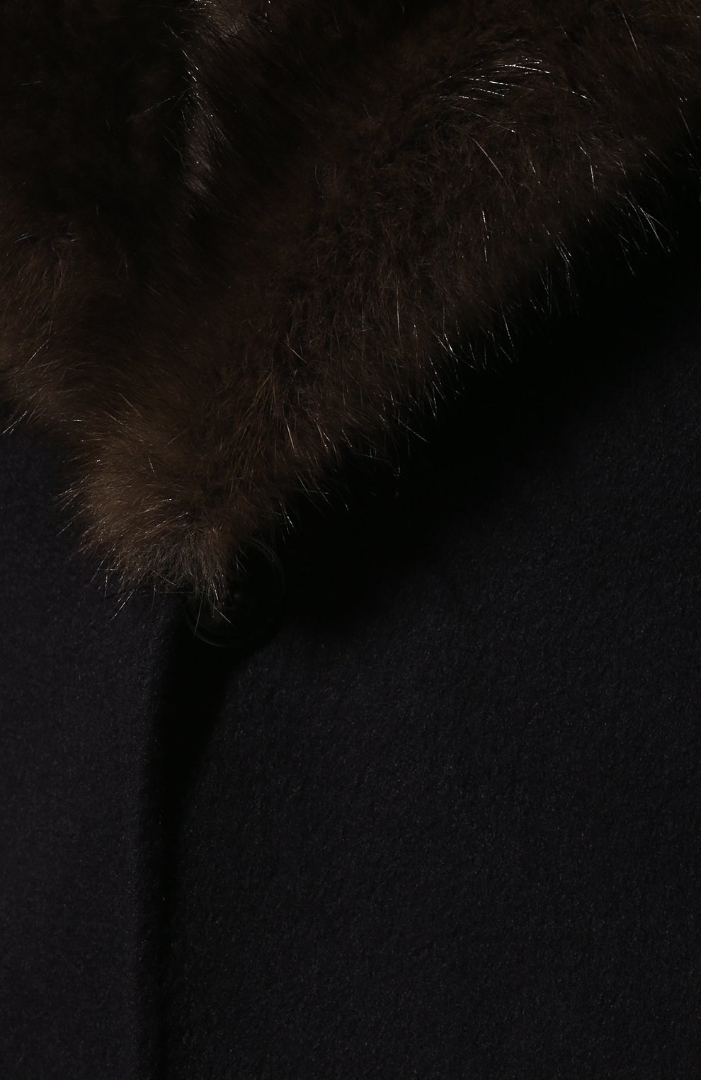 Кашемировое пальто с подкладкой из кролика и соболя KITON, арт. UW0618MV03S28, фото 5