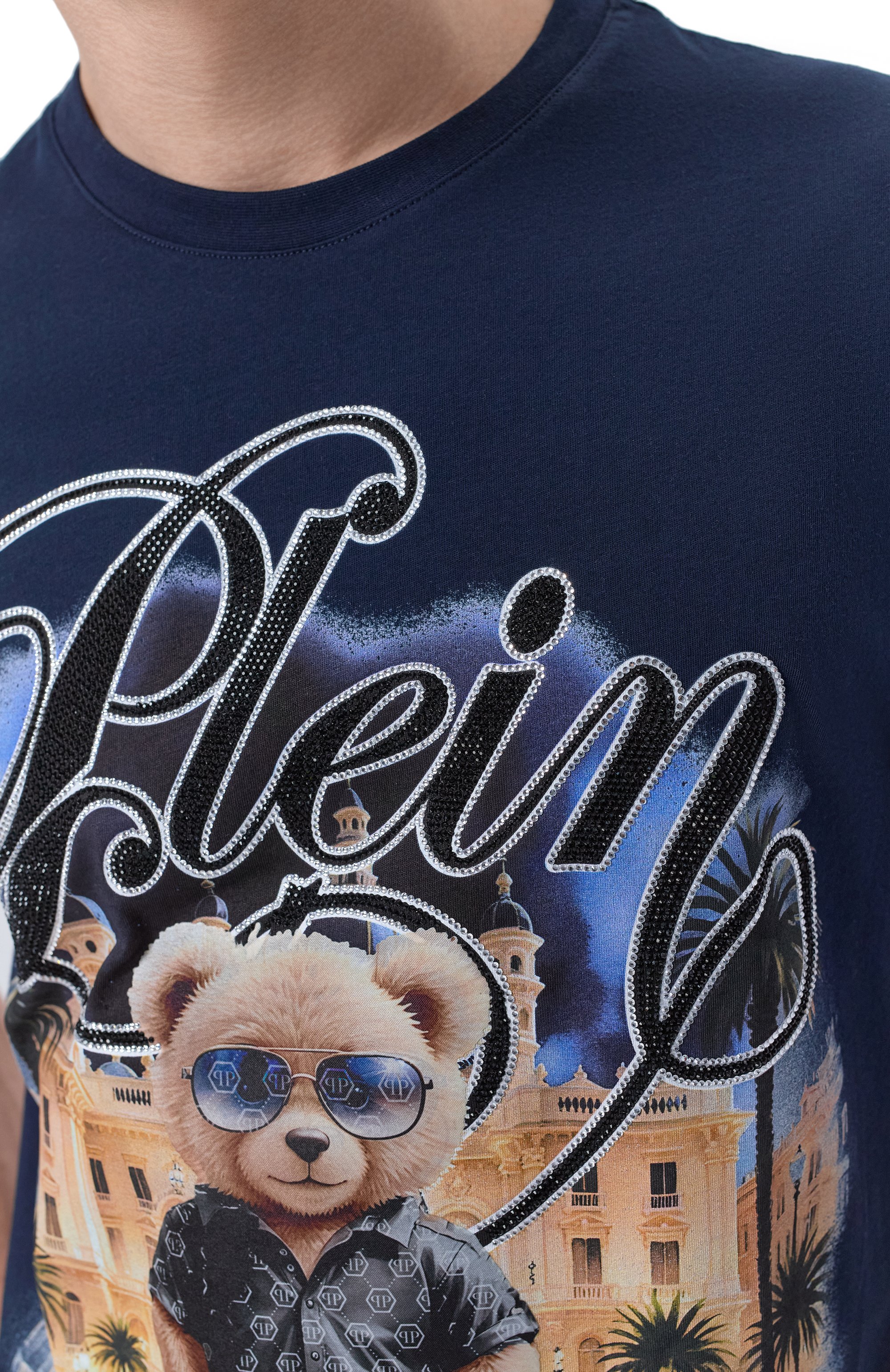 Хлопковая футболка PHILIPP PLEIN, арт. SAFC MTK8894 PJY002N, фото 5