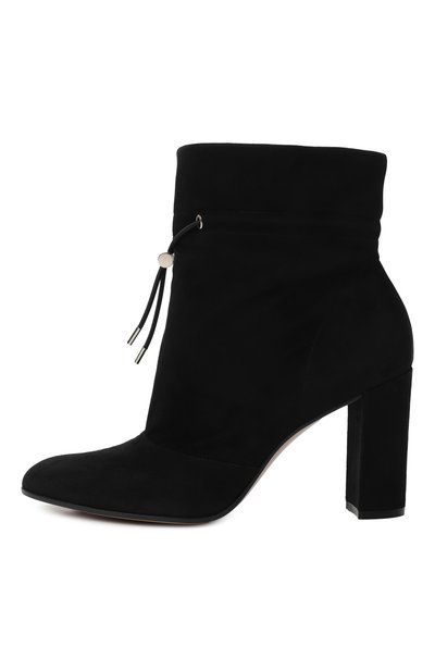 Замшевые ботильоны GIANVITO ROSSI, арт. G73623.85RIC.CAMNER0, фото 4