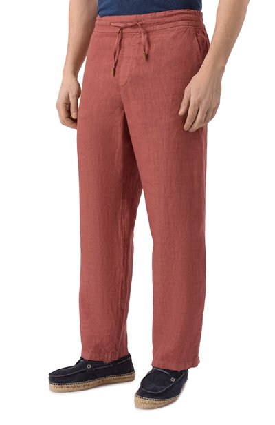 Брюки из хлопка и шелка COLOMBO, арт. PA00505_TCT/T0625-2-C01, фото 3