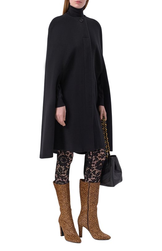 Кожаные сапоги Hotty 100 Valentino 8W2S0NJ3/DPQ Леопардовый  8W2S0NJ3/DPQ Фото 3