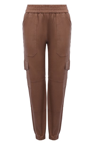 Женские кожаные джоггеры SPRWMN, арт. BTM-009-L/ARMY PANT J0GGER