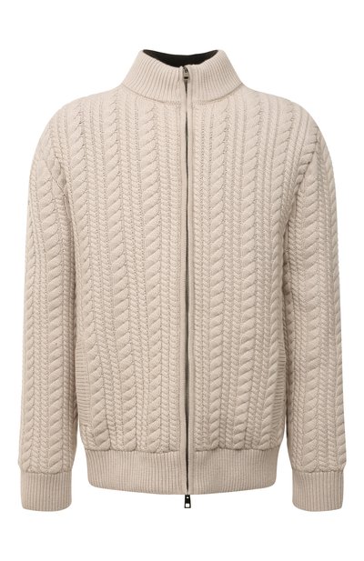 Кашемировый бомбер с меховой подкладкой ANDREA CAMPAGNA, арт. 21U266-XCNMER/58-60, фото 1