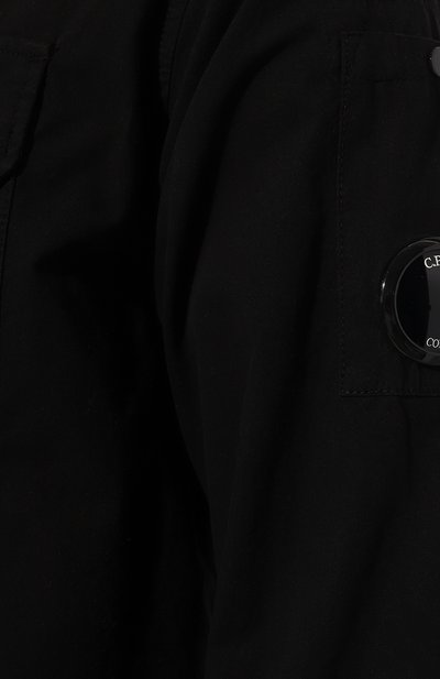 Хлопковая рубашка C.P. COMPANY черного цвета по цене 33350 руб., арт. 16CMSH158A002824G, фото 5 Хлопковая рубашка C.P. COMPANY, арт. 16CMSH158A002824G, фото 5