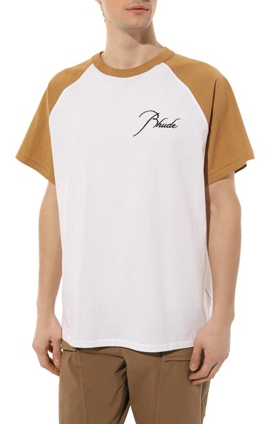 Хлопковая футболка RHUDE, арт. RHPS23TT05837142, фото 3