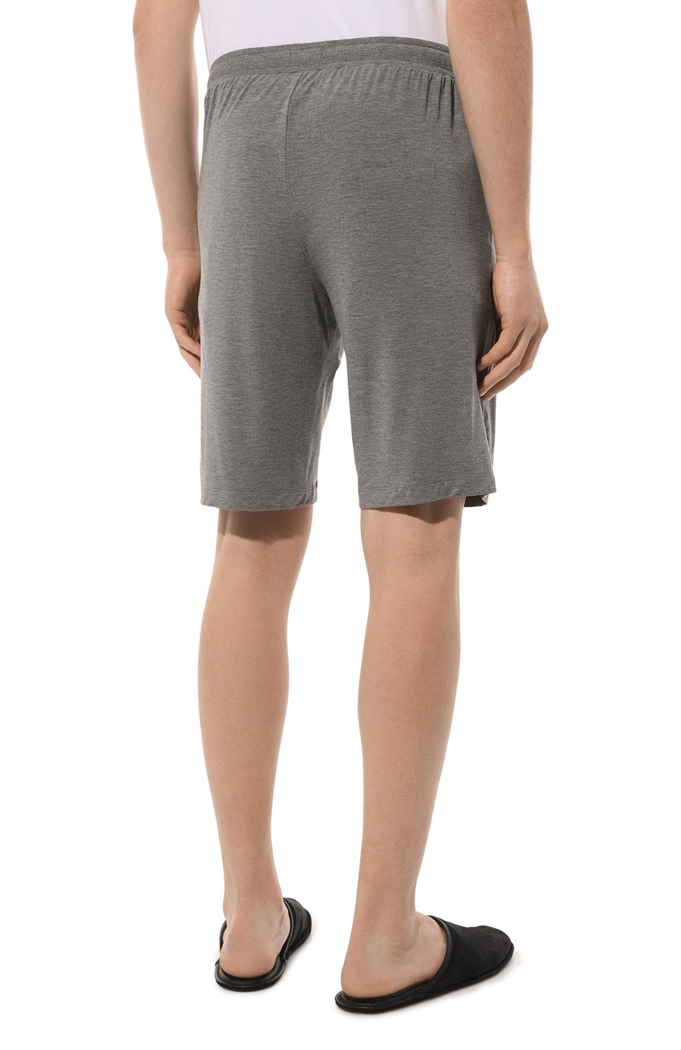 Шорты из вискозы HANRO серого цвета по цене 15810 руб., арт. 075039., фото 4 Шорты из вискозы HANRO, арт. 075039., фото 4