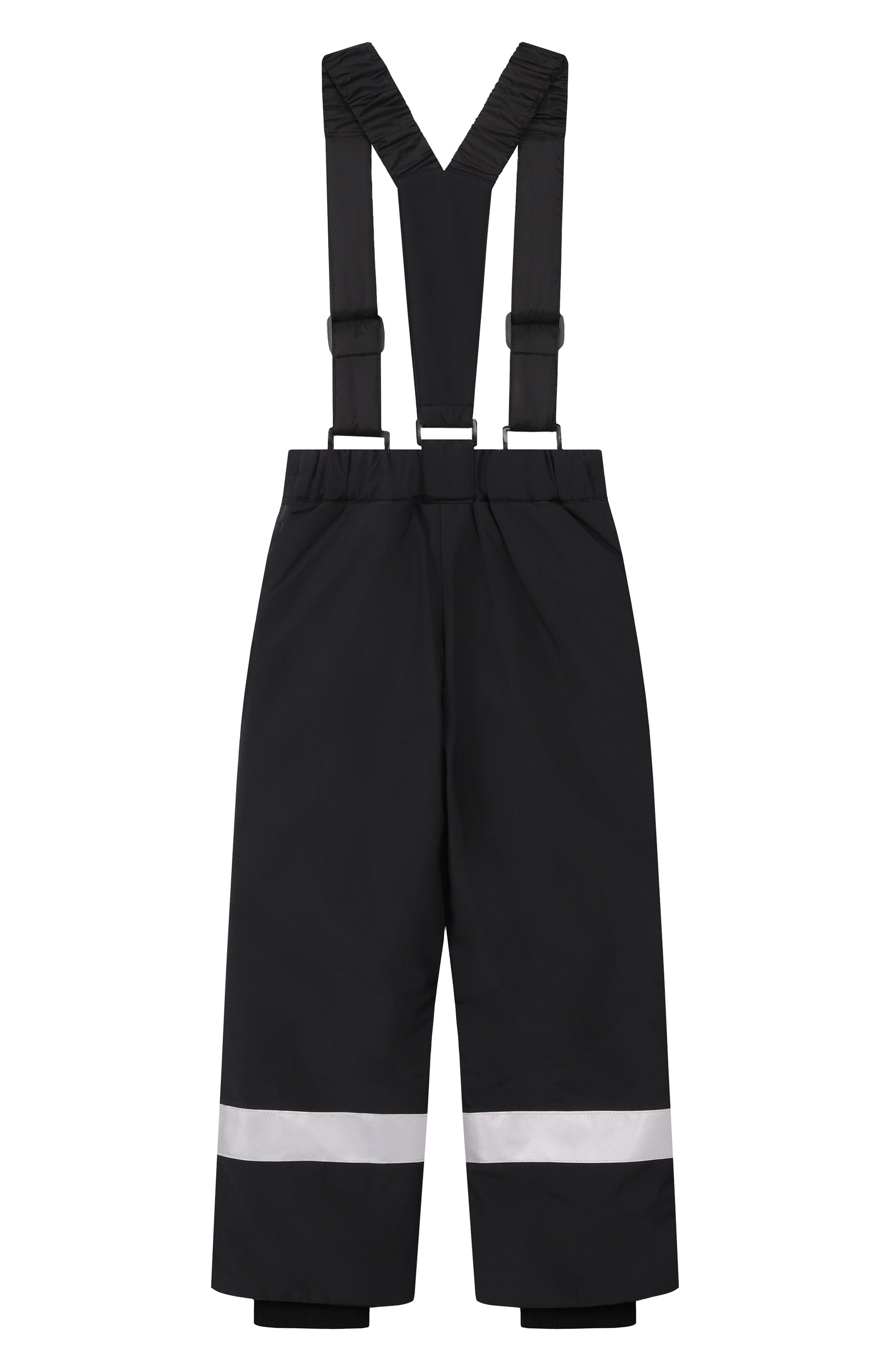 Утепленные брюки SAVE THE DUCK черного цвета по цене 20800 руб., арт. PP1506X/ENU/LEAF21, фото 2 Утепленные брюки SAVE THE DUCK, арт. PP1506X/ENU/LEAF21, фото 2