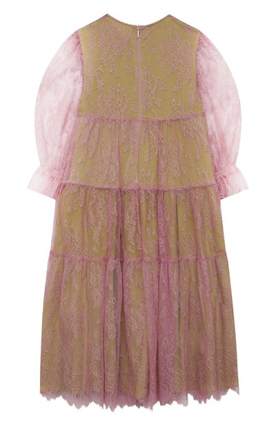 Платье GUCCI розового цвета по цене 199500 руб., арт. 674432/ZAID2, фото 2 Платье GUCCI, арт. 674432/ZAID2, фото 2