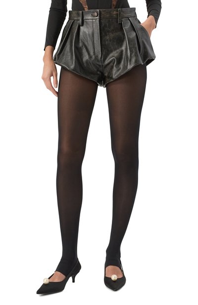 Кожаные шорты MAGDA BUTRYM, арт. 115425, фото 3