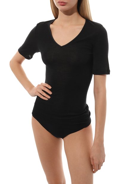 Футболка из шерсти и шелка HANRO, арт. 071417., фото 2