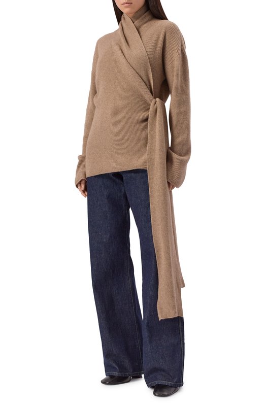 Кашемировый кардиган Uma Wang W1 W UK7136 Бежевый  W1 W UK7136 Фото 2