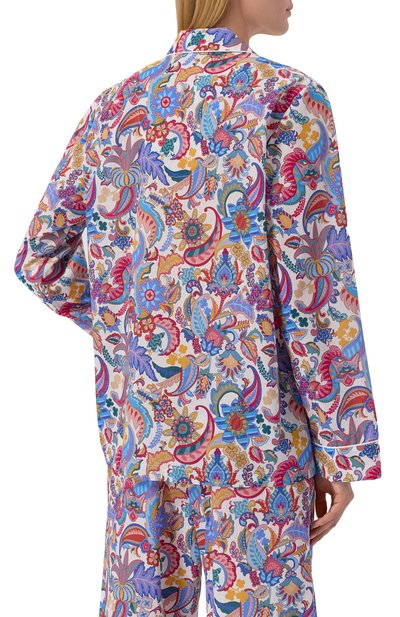 Хлопковая пижама DEREK ROSE разноцветного цвета по цене 40950 руб., арт. 2012/LEDB089, фото 4 Хлопковая пижама DEREK ROSE, арт. 2012/LEDB089, фото 4