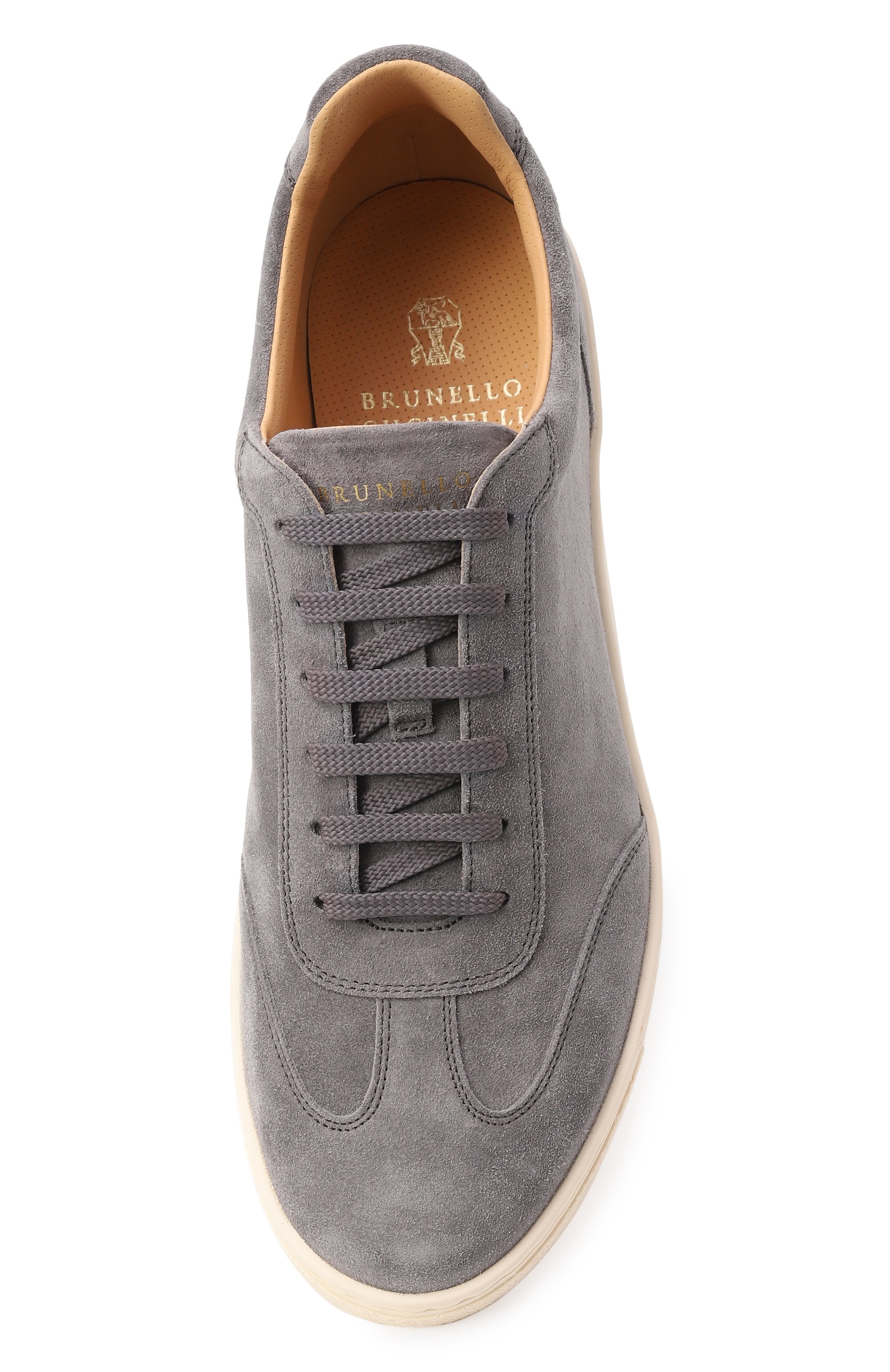 Замшевые кеды BRUNELLO CUCINELLI, арт. MZUSILN311, фото 6