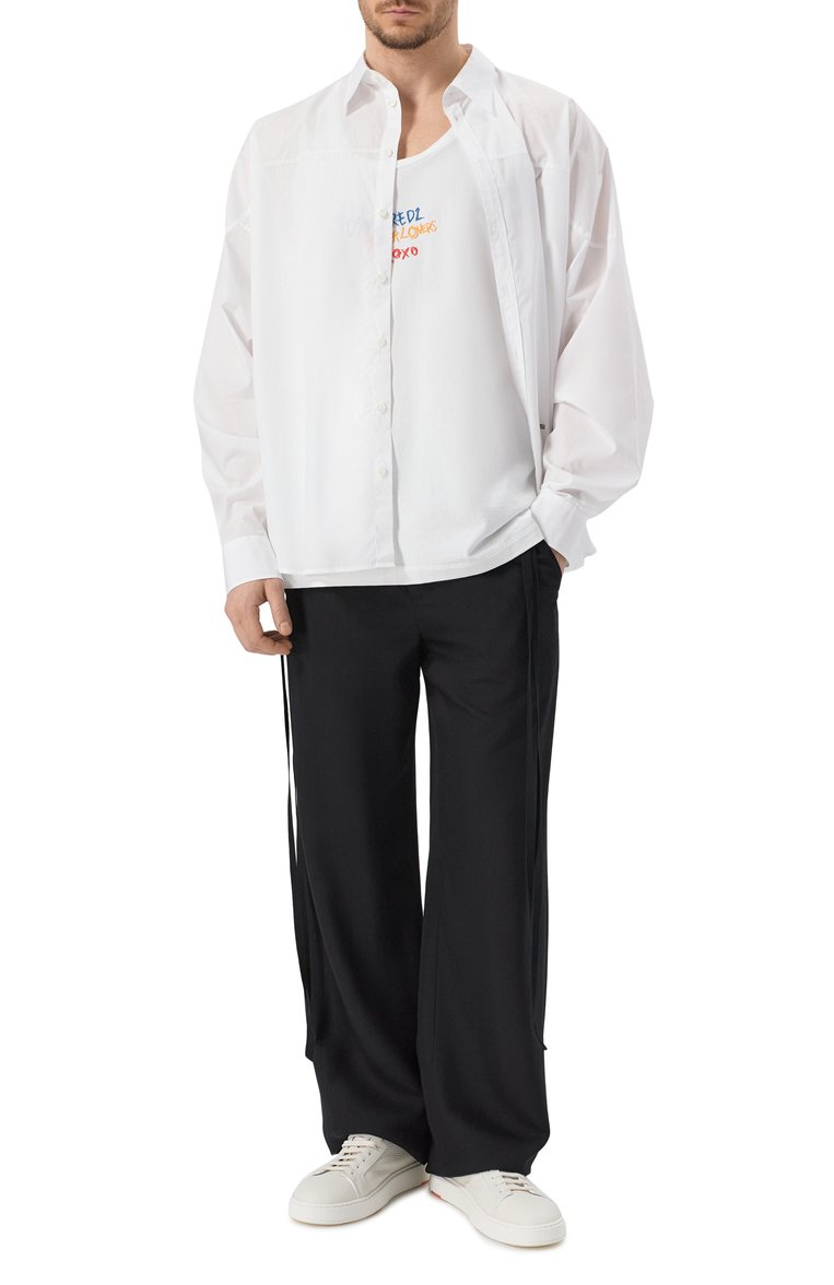 Хлопковая рубашка DSQUARED2, арт. S71DM0776/D35222, фото 1