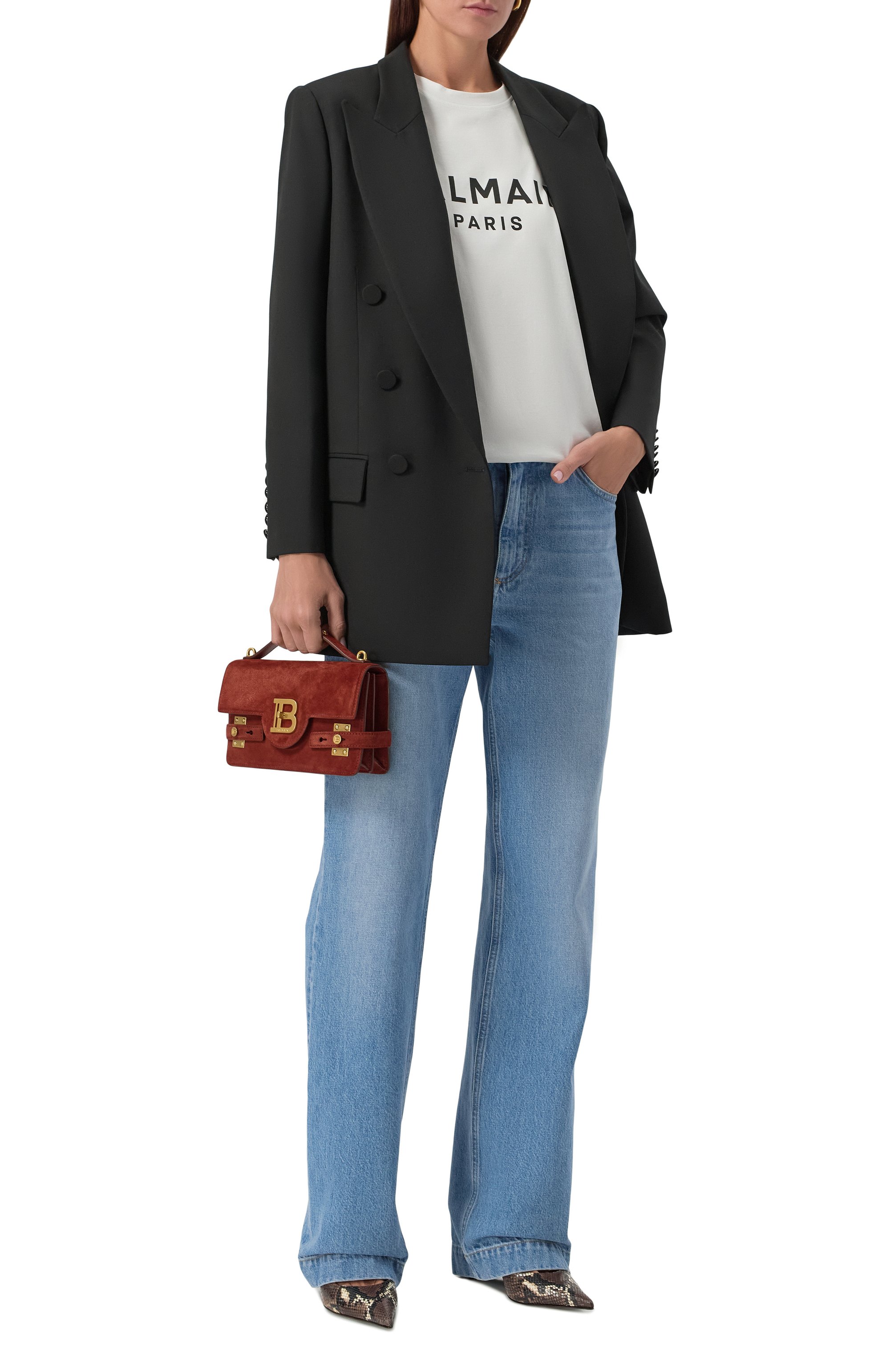 Сумка b-buzz 24 BALMAIN, арт. FN0DA828/LCRA, фото 7