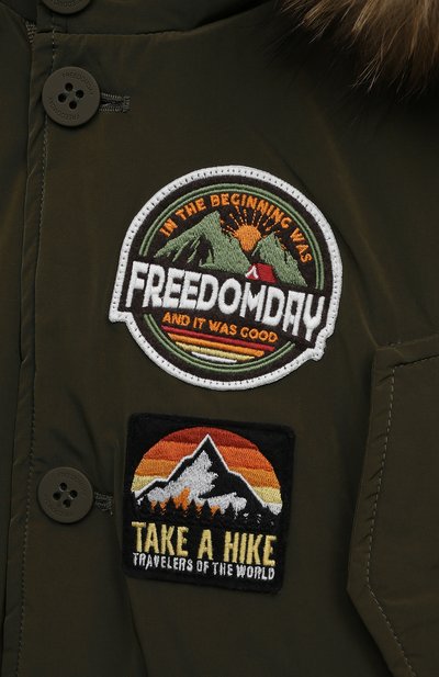 Пуховая парка FREEDOMDAY, арт. IFRJB4929AF112-RDRFP, фото 3