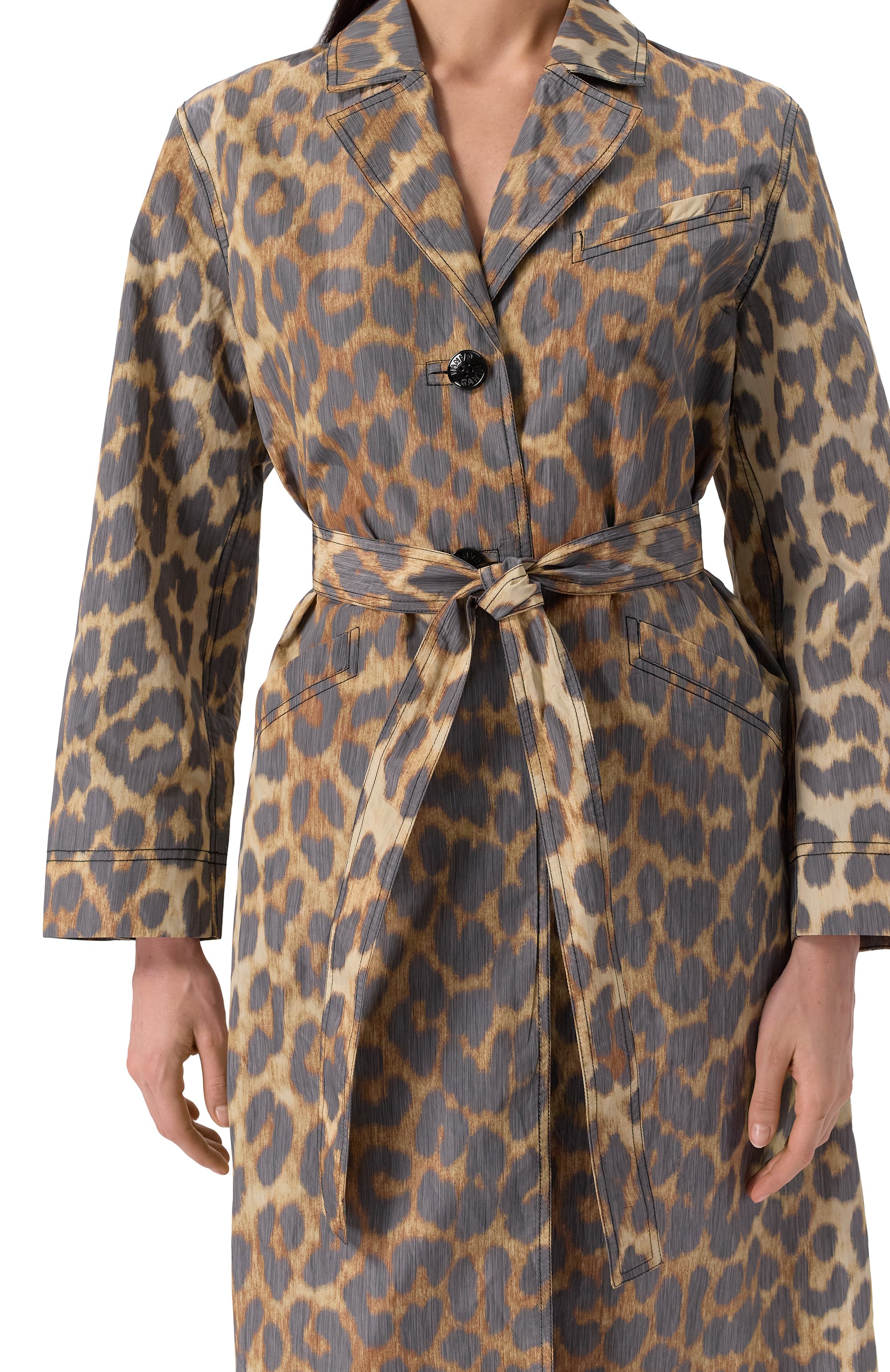 Плащ GANNI, арт. F8616, фото 5