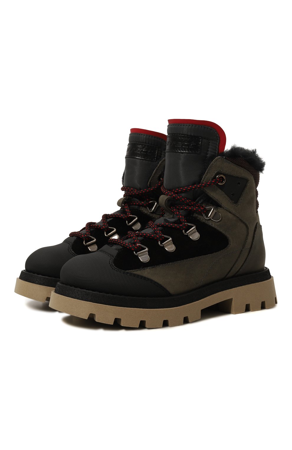 Утепленные ботинки JARRETT, арт. JE1TR19M/NUBUCK/SUEDE/M0NT0NE/28-34, фото 1