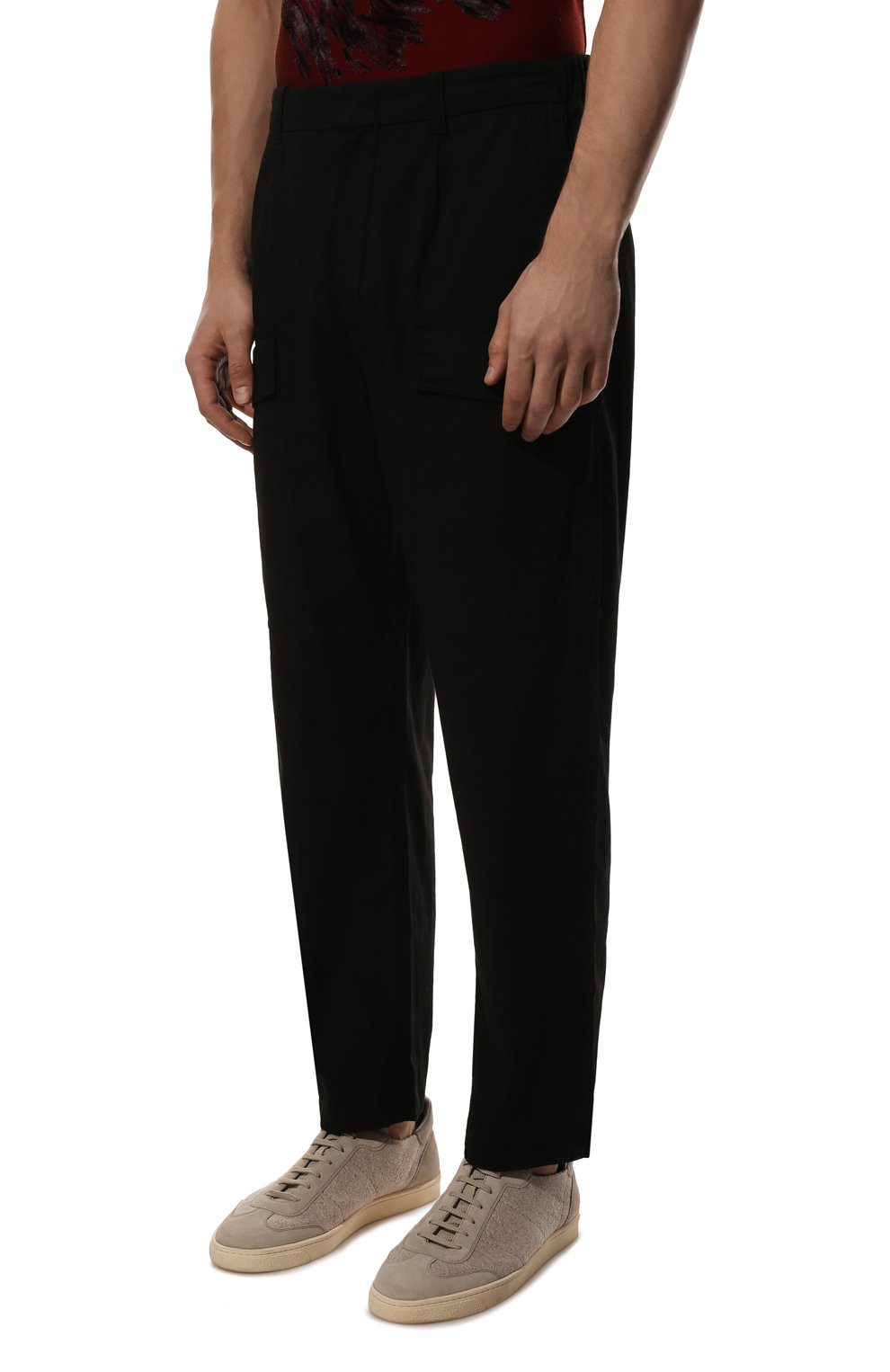 Хлопковые брюки-карго ZEGNA, арт. VZ158/ZZ305, фото 3