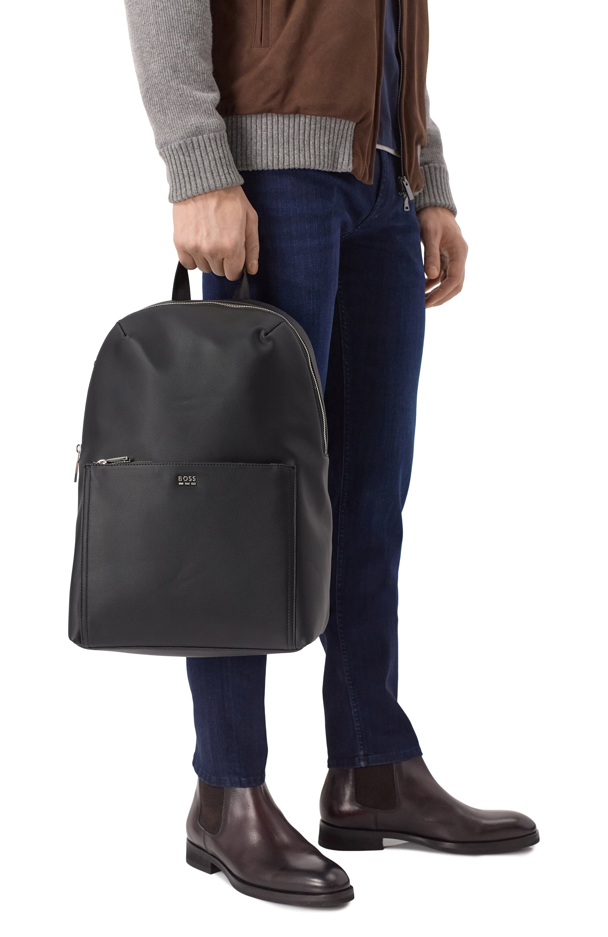 Рюкзак jinko BOSS черного цвета по цене 37500 руб., арт. 50536103, фото 2 Рюкзак jinko BOSS, арт. 50536103, фото 2