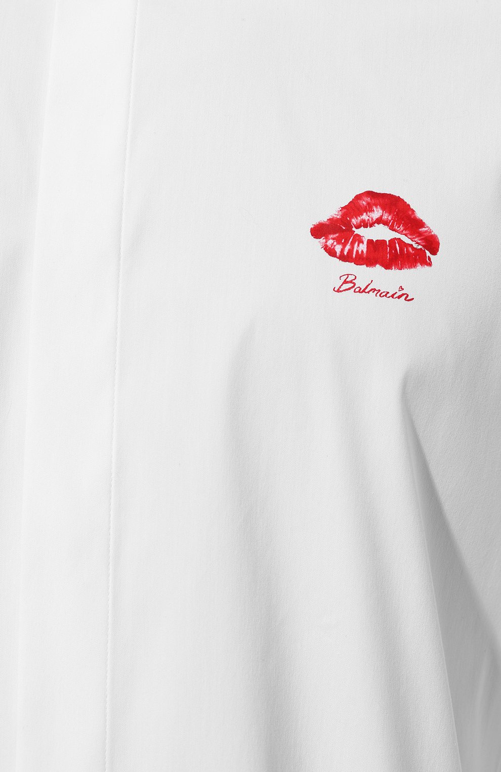 Хлопковая рубашка BALMAIN, арт. DH0HS406/CF43, фото 5