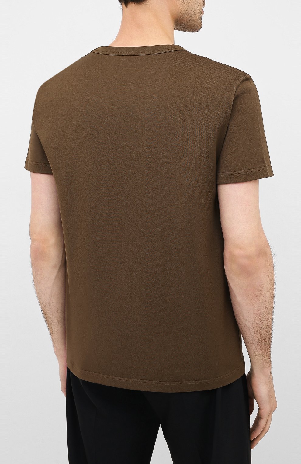 Хлопковая футболка ALEXANDER MCQUEEN, арт. 624177/QPZ63, фото 4