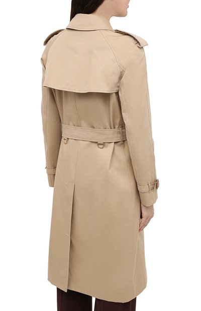 Хлопковый тренч BURBERRY, арт. 8035917, фото 4