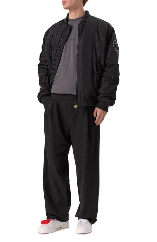 Хлопковая футболка VETEMENTS UH76TR600M Серый  UH76TR600M Фото 2