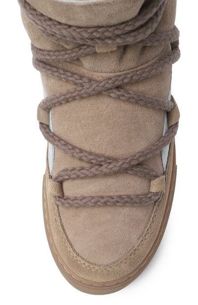 Замшевые полусапоги INUIKII, арт. 65202-076/33-38, фото 4