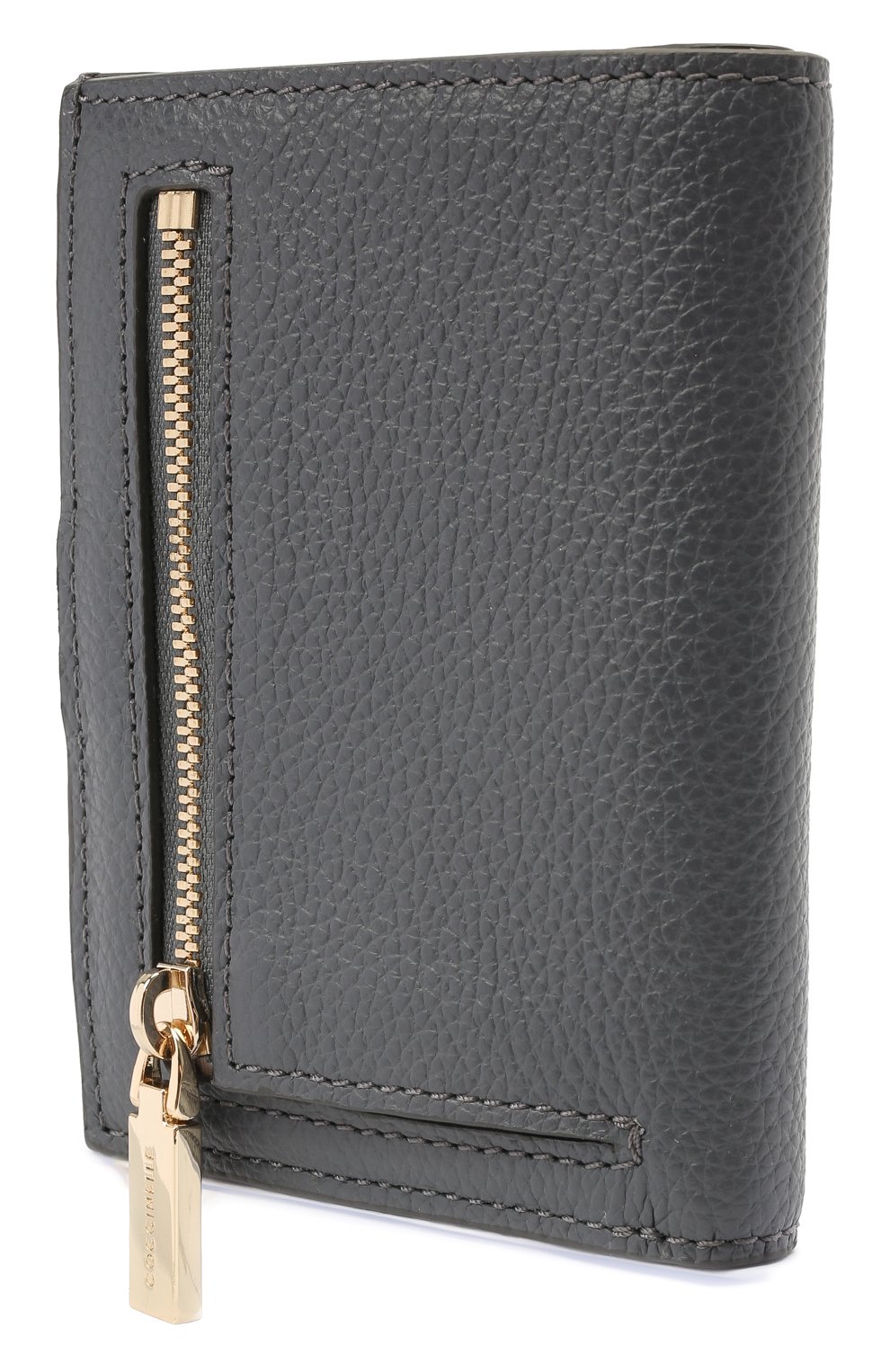Кожаный кошелек COCCINELLE серого цвета по цене 11800 руб., арт. E2 HR0 11 B1 01, фото 2 Кожаный кошелек COCCINELLE, арт. E2 HR0 11 B1 01, фото 2