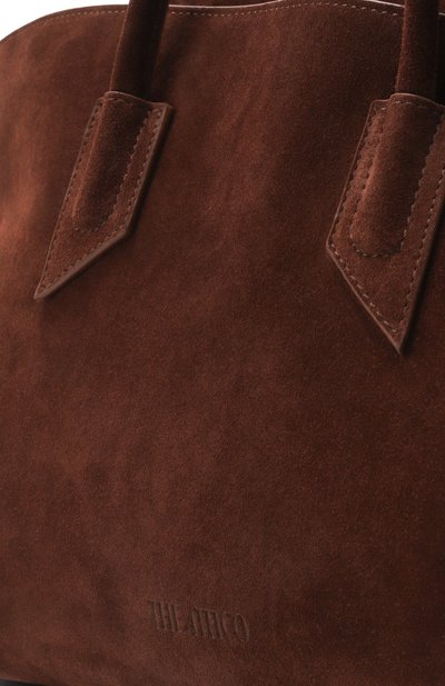 Сумка la passeggiata medium THE ATTICO темно-коричневого цвета по цене 213000 руб., арт. 250WAH00054/LBT007AA, фото 3 Сумка la passeggiata medium THE ATTICO, арт. 250WAH00054/LBT007AA, фото 3