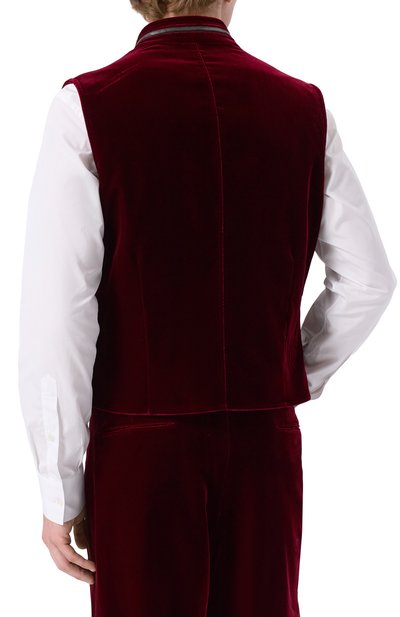 Бархатный жилет GIORGIO ARMANI, арт. GM002033/TE10046, фото 4