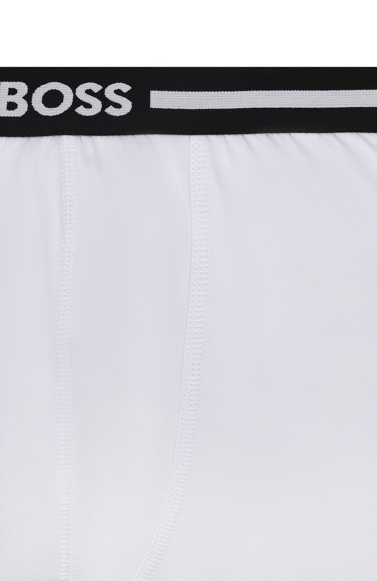 Детские комплект из двух боксеров BOSS черного цвета, арт. J20418/14A-16A | Фото 4 (Рукава: Короткие; Материал внешний: Синтетический материал; Ростовка одежда: 16 лет | 164 см, 13 - 15 лет | 158 см)