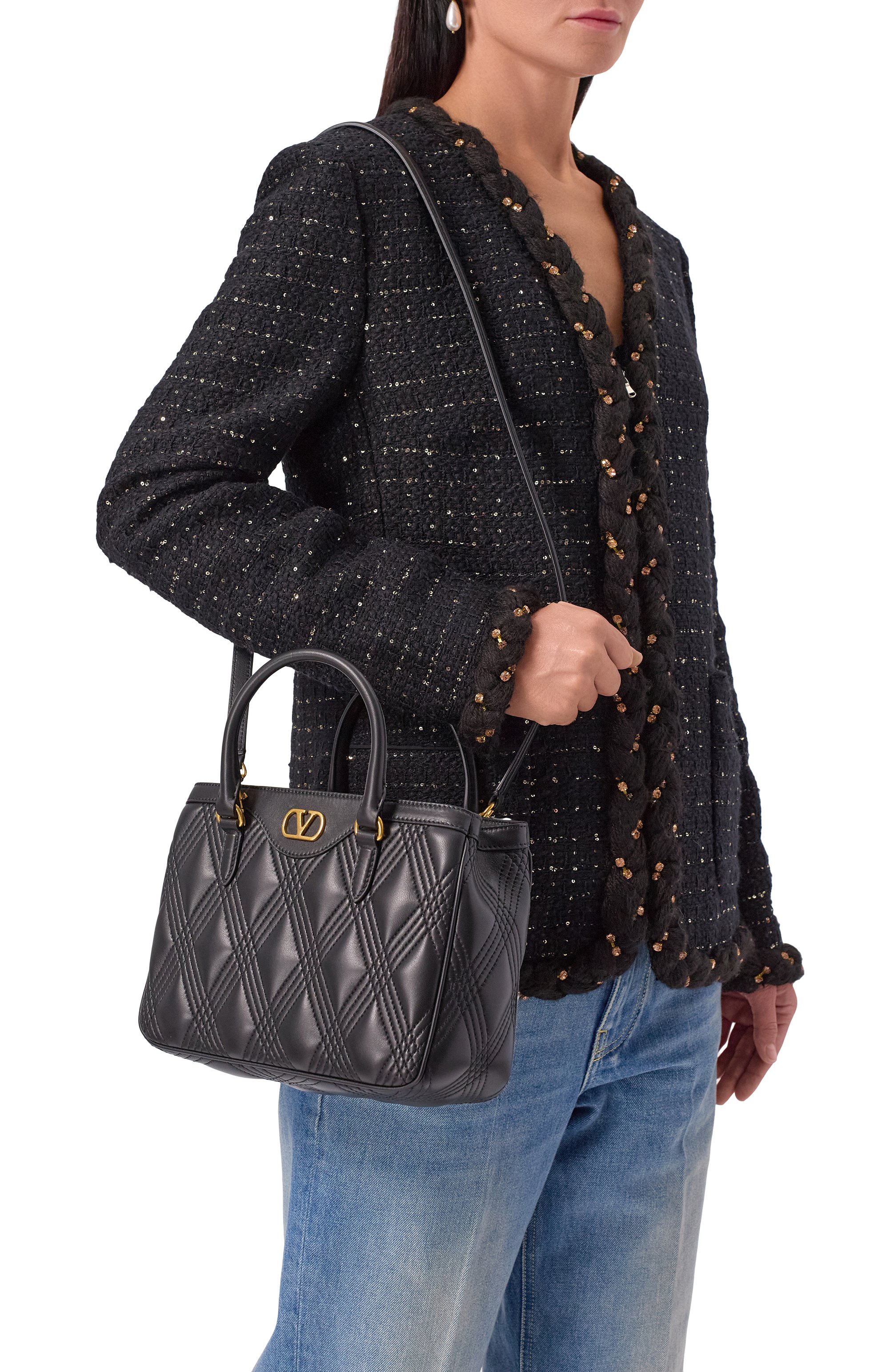 Сумка quiltie 67 VALENTINO, арт. 7W2B0R97/MIC, фото 2
