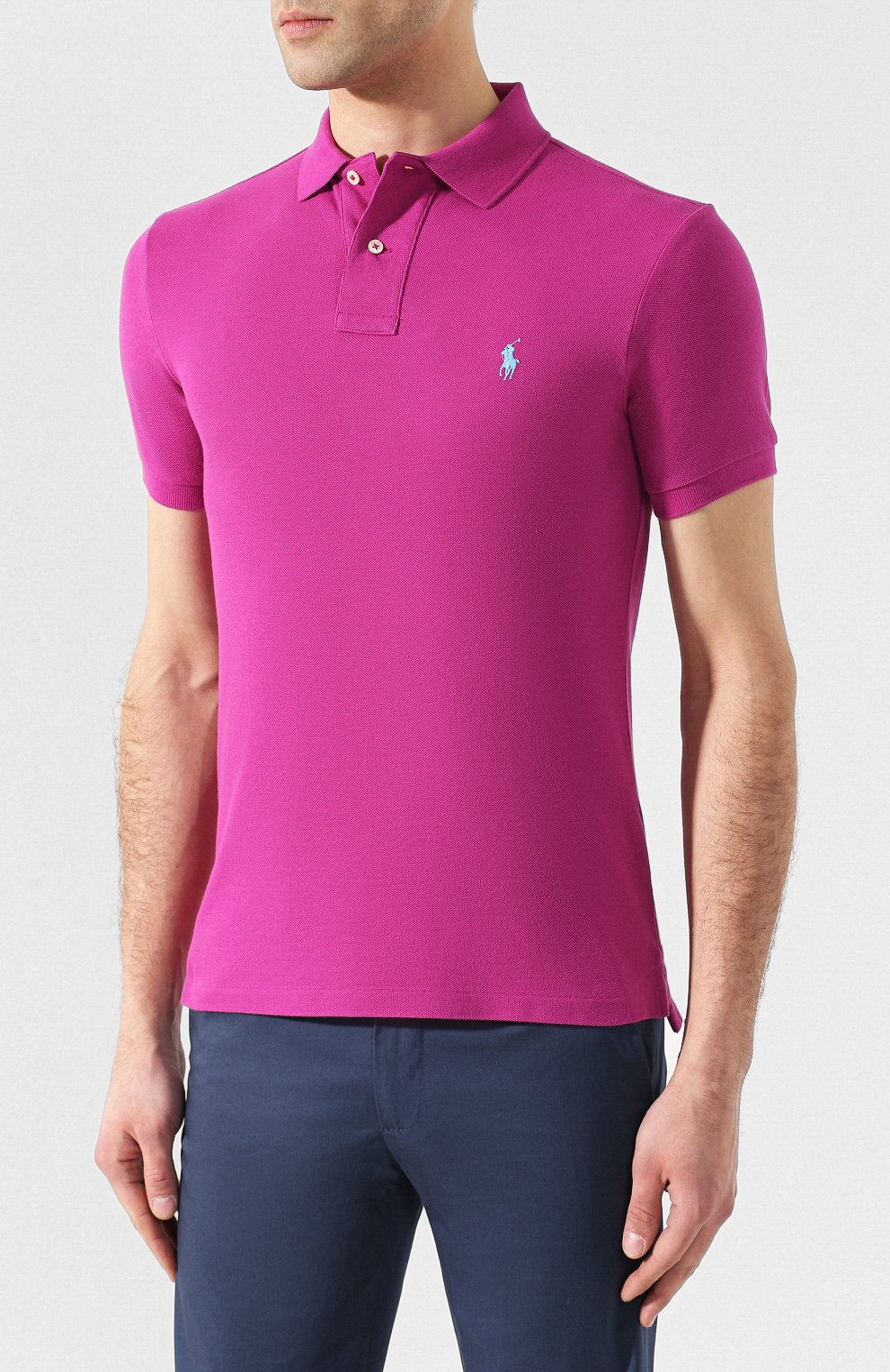 Хлопковое поло POLO RALPH LAUREN, арт. 710536856, фото 3