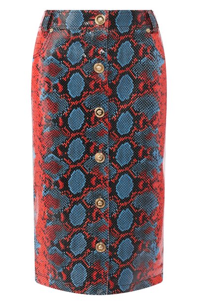 Кожаная юбка VERSACE, арт. A83011/A229292, фото 1