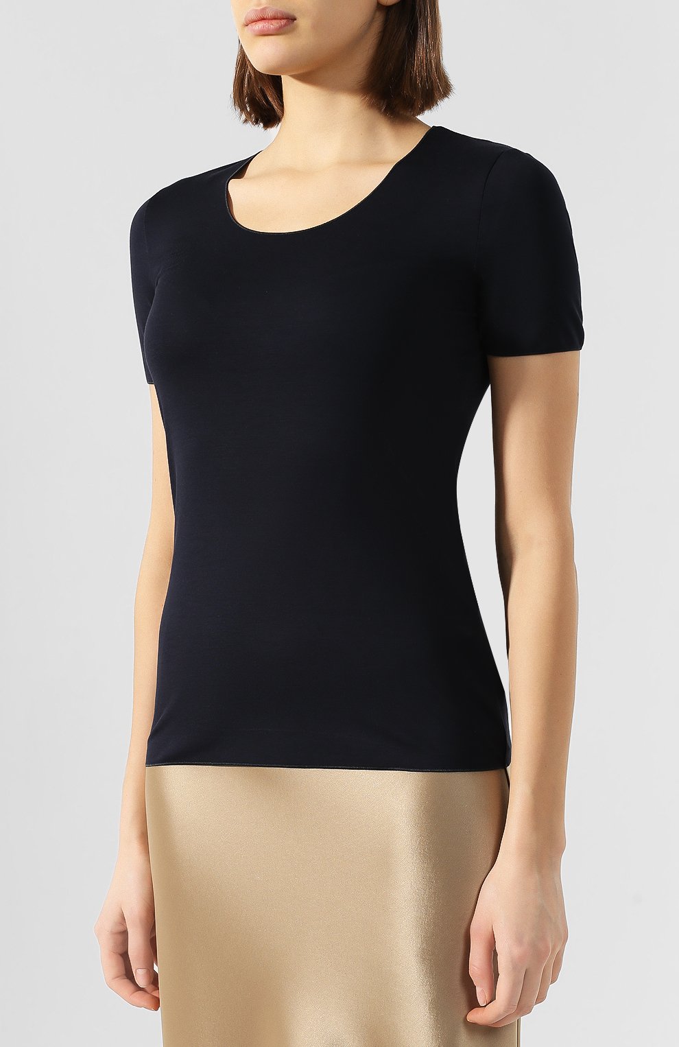 Футболка из вискозы  EMPORIO ARMANI, арт. 8N2M6A/2J85Z, фото 3