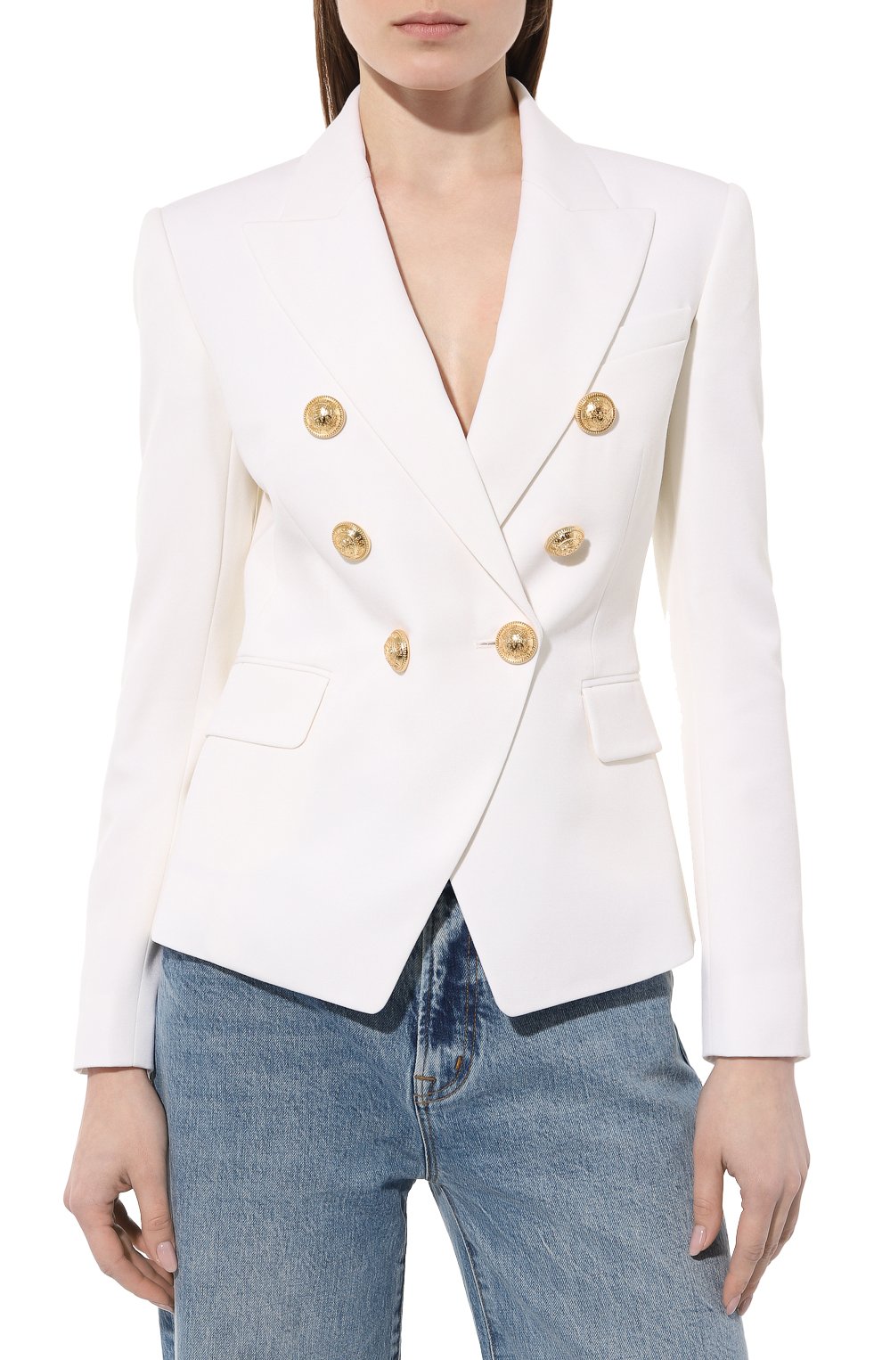 Шерстяной жакет BALMAIN, арт. AF0SG000WB05, фото 3