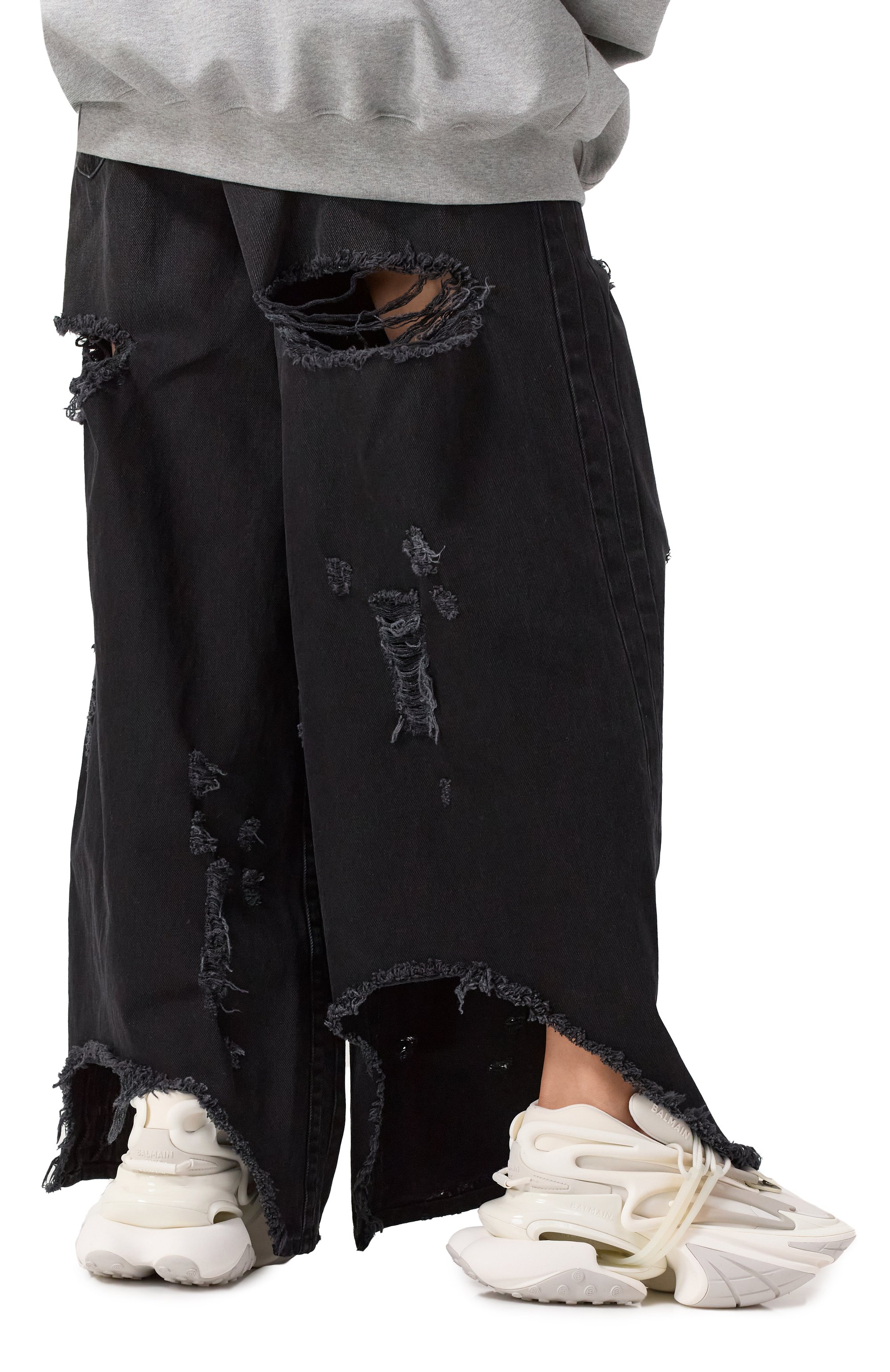 Комбинированные кроссовки unicorn BALMAIN, арт. AN0VF724/KNLR, фото 3